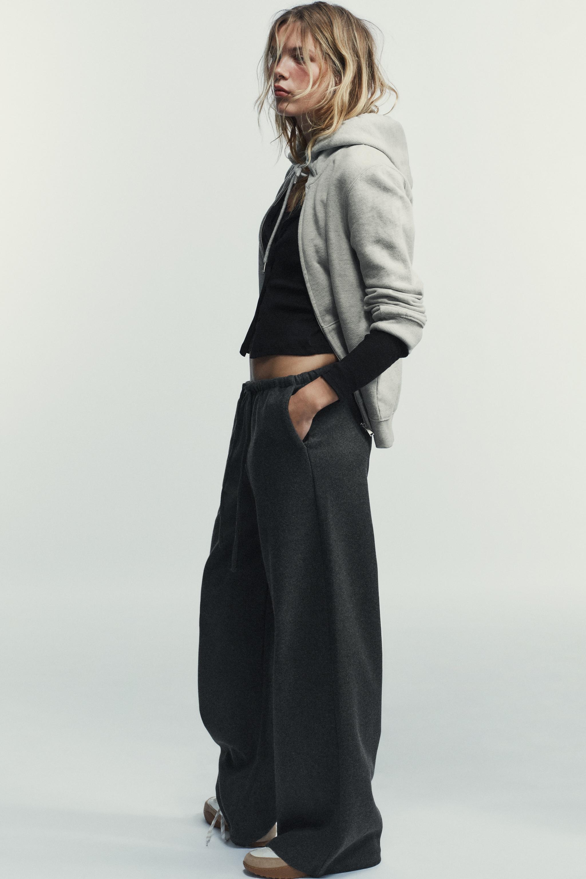 PANTALON PALAZZO AVEC NŒUD